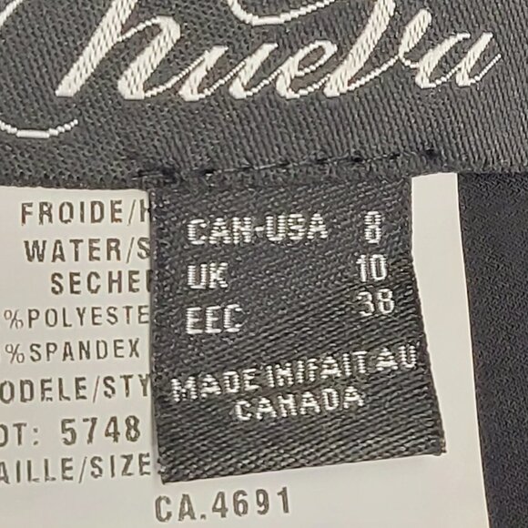 NUEVA Light Stretchy Black Leggings  Size 8  Size 16  Size 18 - NWT - Picture 4 of 6